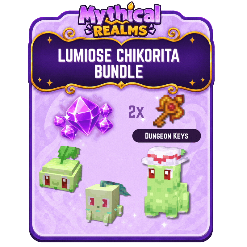Limited Midweek Lumiose Chikorita Bundle