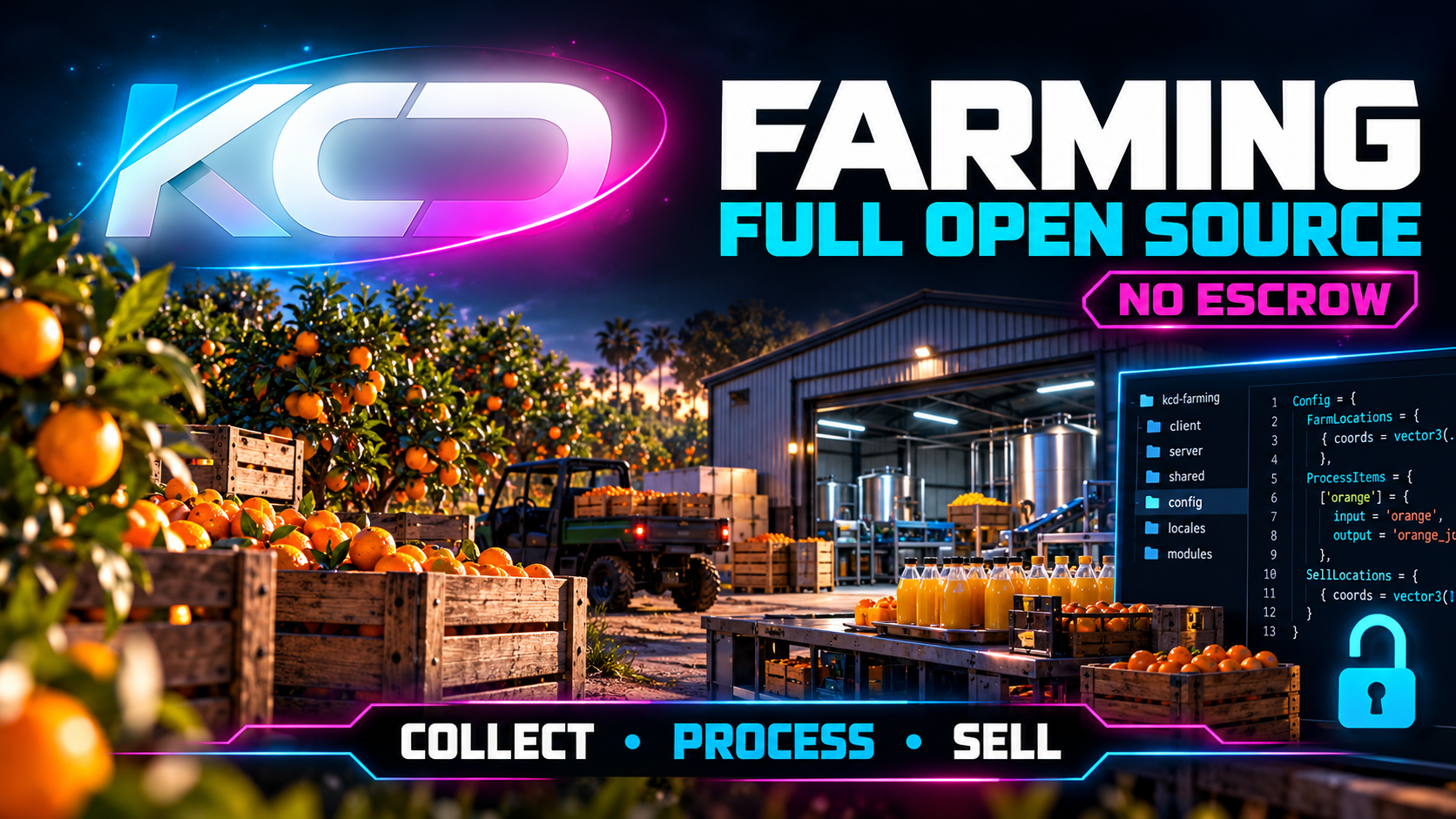 KCD Farming - Full Open Source