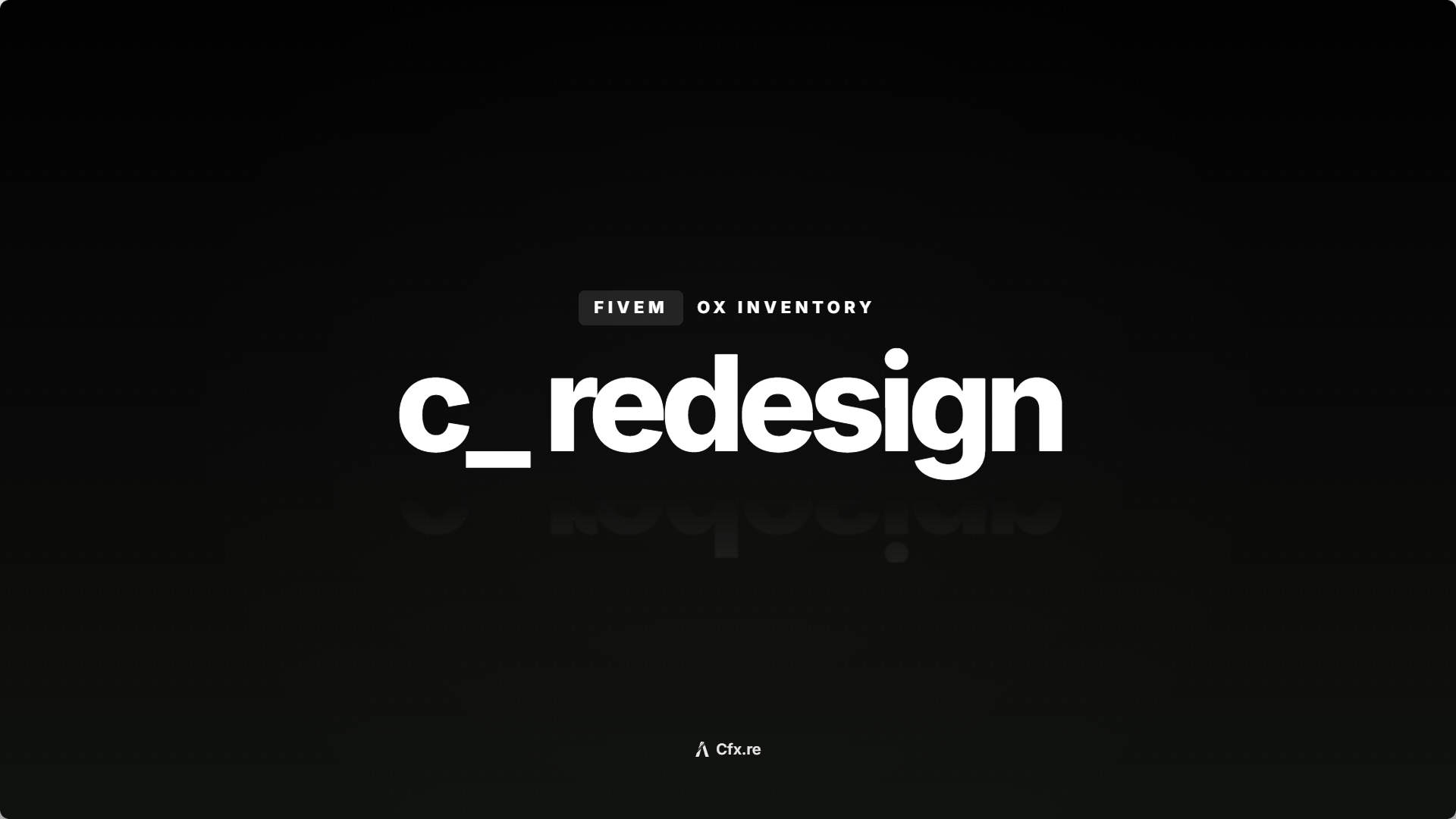 c_inventory — Minimalist OX Inventory Redesign