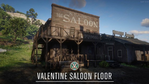 Valentine Saloon Floor