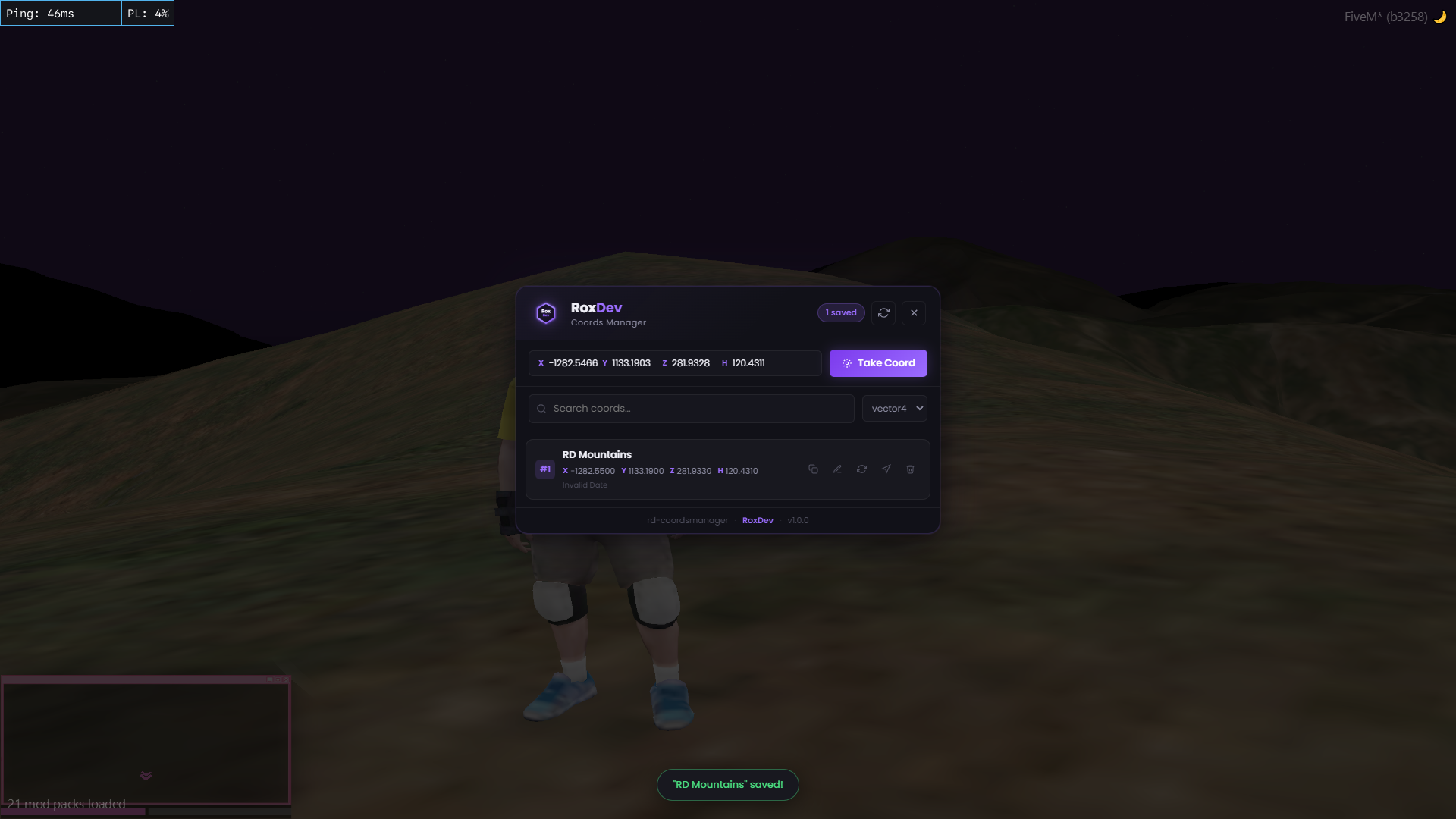 RD Coords Manager (Escrowed)