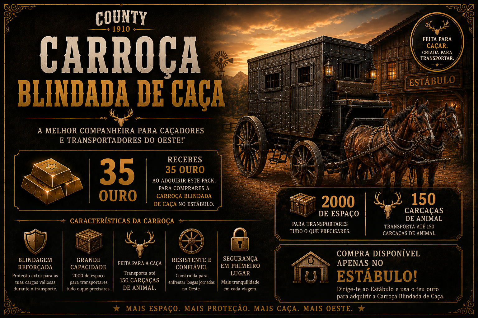 Carroça Blindada de Caça