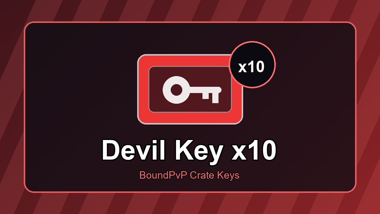 Devil Key x10