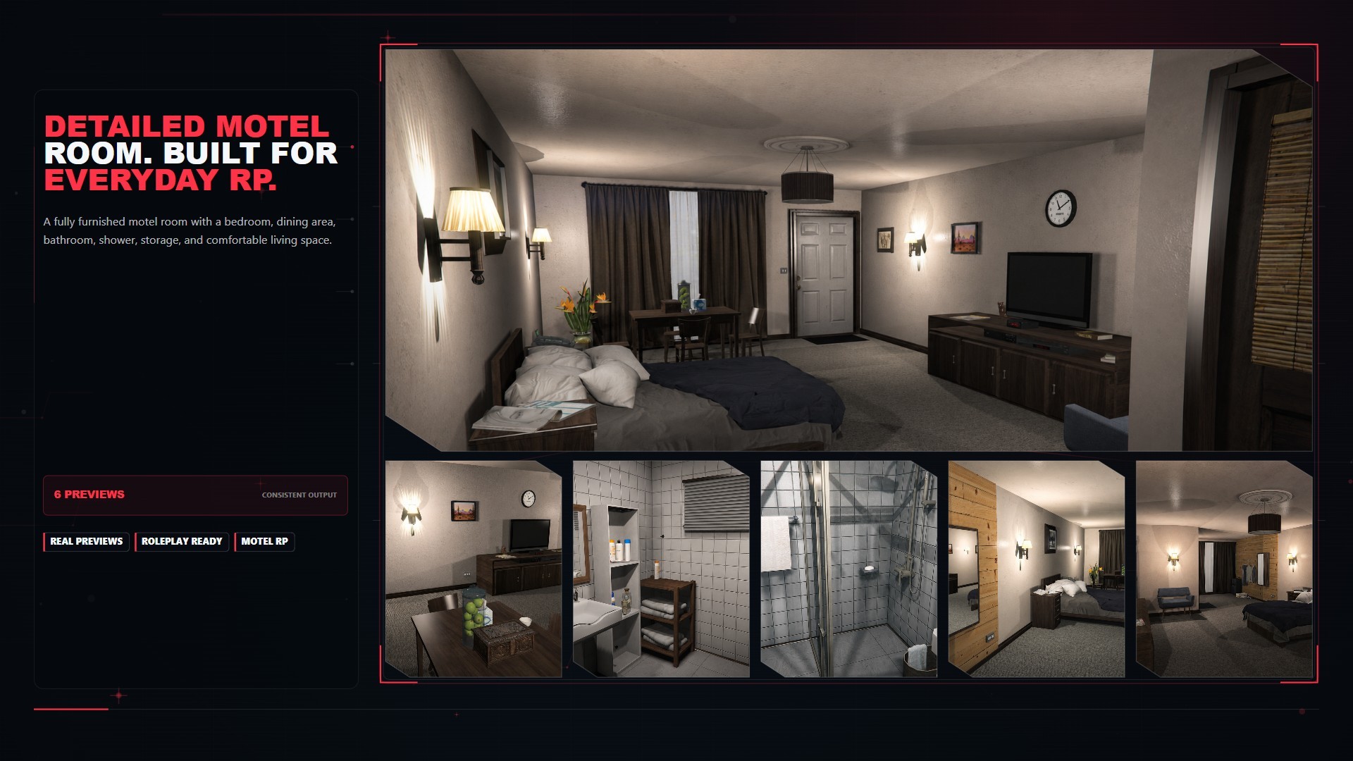 Roadside Motel Rework — FiveM MLO / Interiors preview 2