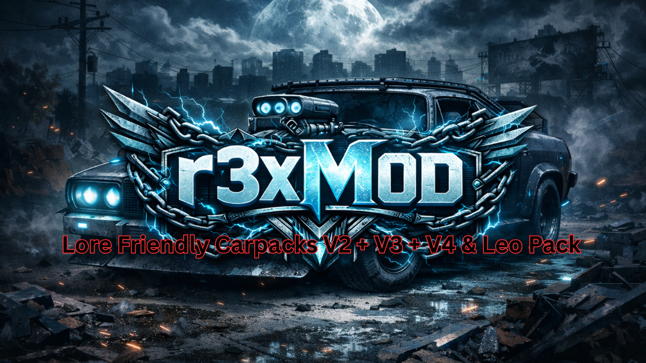 Lore Friendly Vehicle Packs – Monthly Subscription  V2 + V3 + V4 & Leo Pack