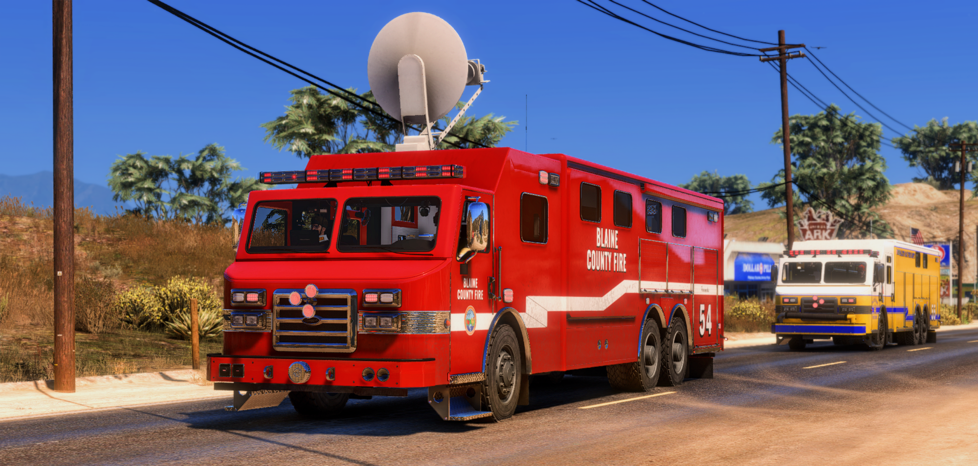 Spear Impulse Mobile Command Fire Truck
