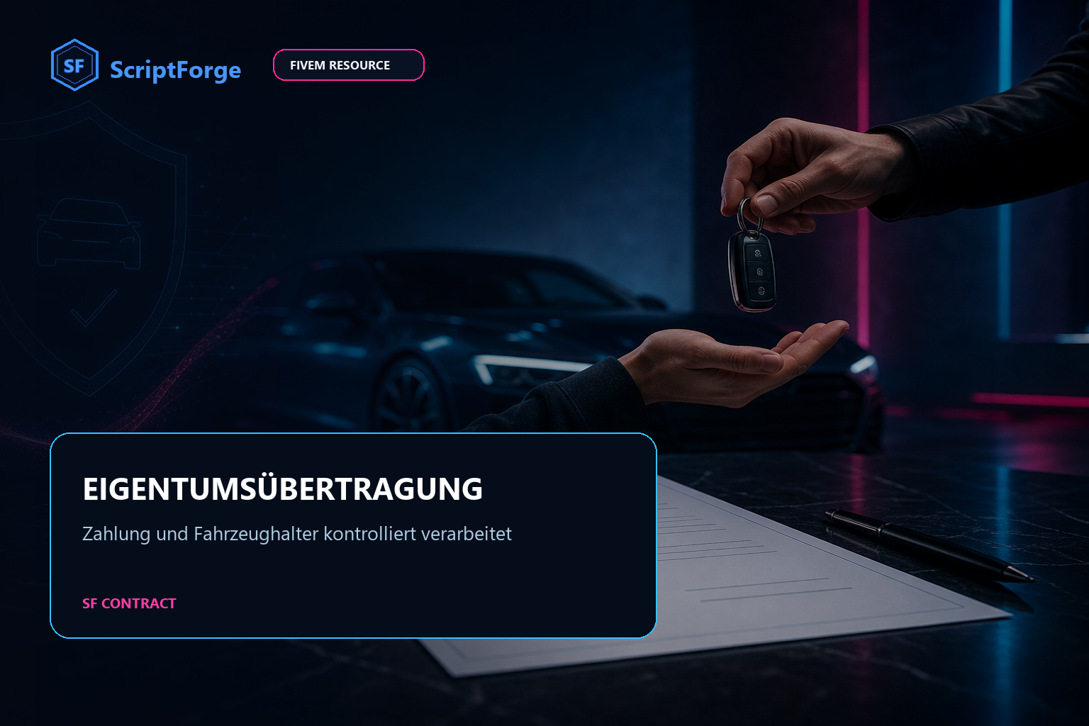 SF Contract – Interaktive Fahrzeug-Kaufverträge