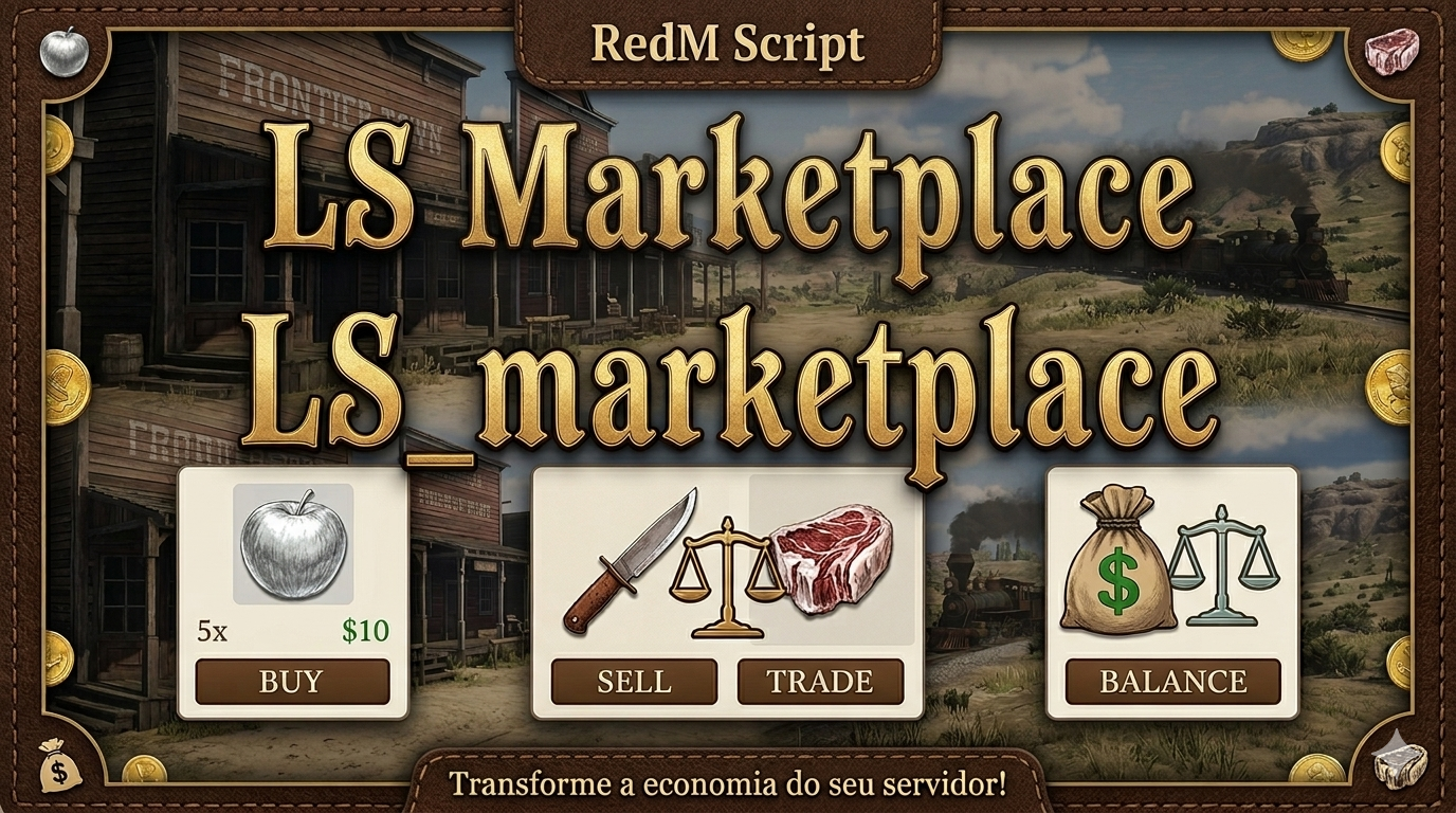 LS Marketplace — Player Auction House & Barter (VORP)