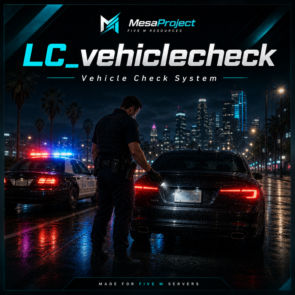 LC_vehiclecheck | 車両所有者照会 / Police Vehicle Lookup [QBCore]