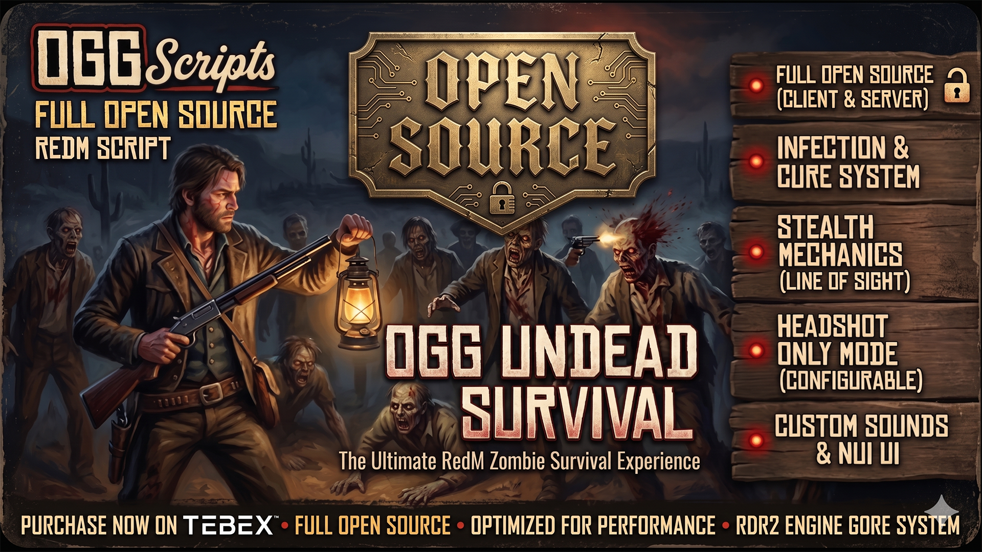 [OPEN SOURCE] OGG Undead Survival | Developer License