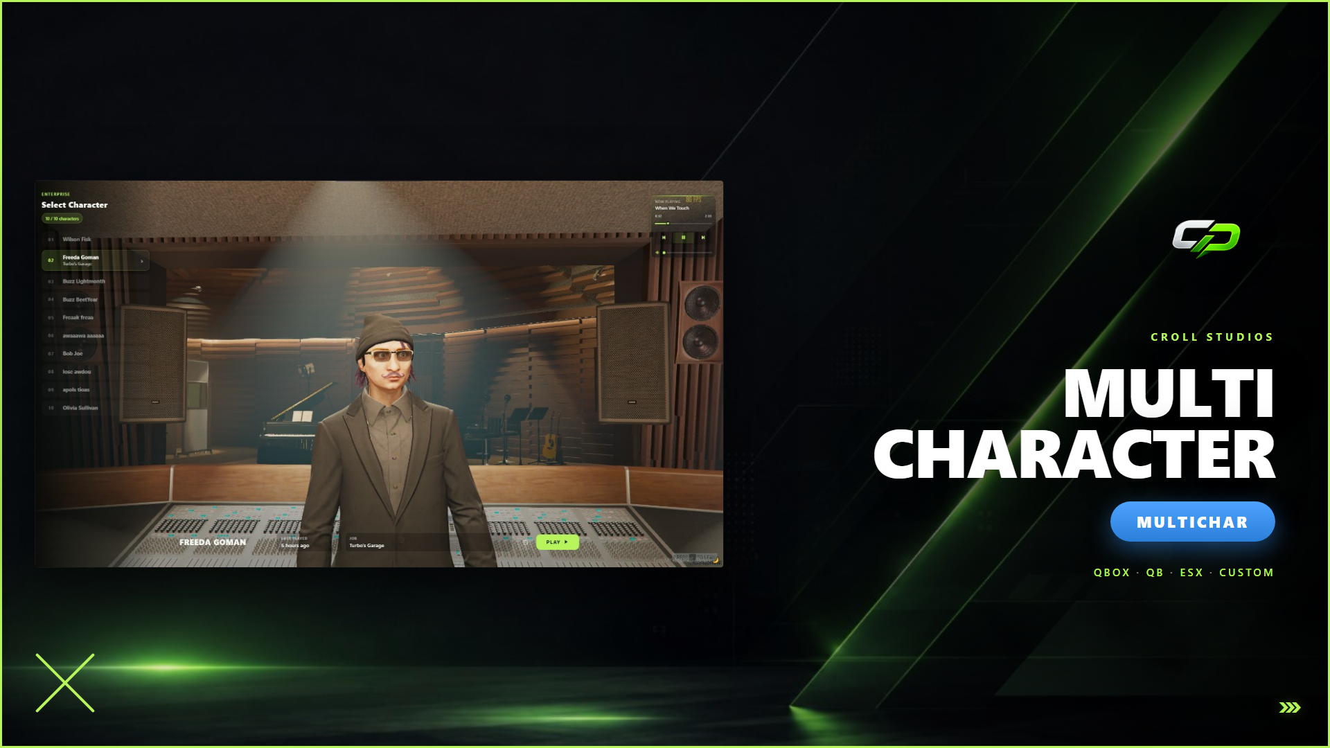 Multi Character And Loading Screen