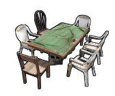 (5) Poker Card Tables!