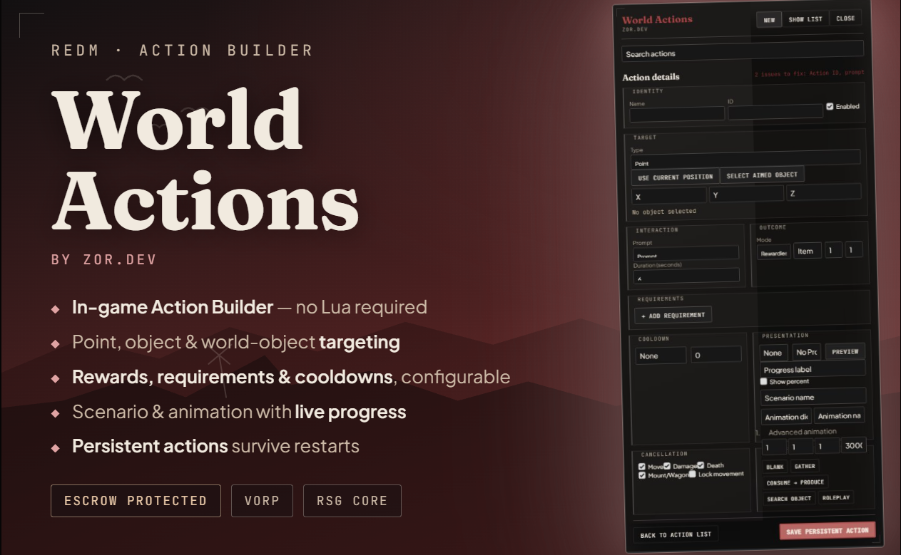 World Actions