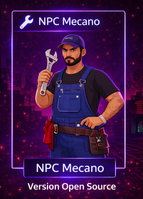🔧[OS - OX] Mecano NPC