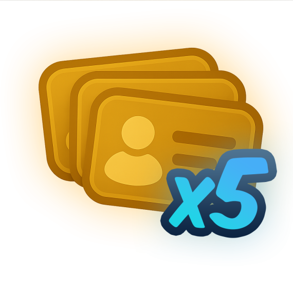 Slot Medium (5x)