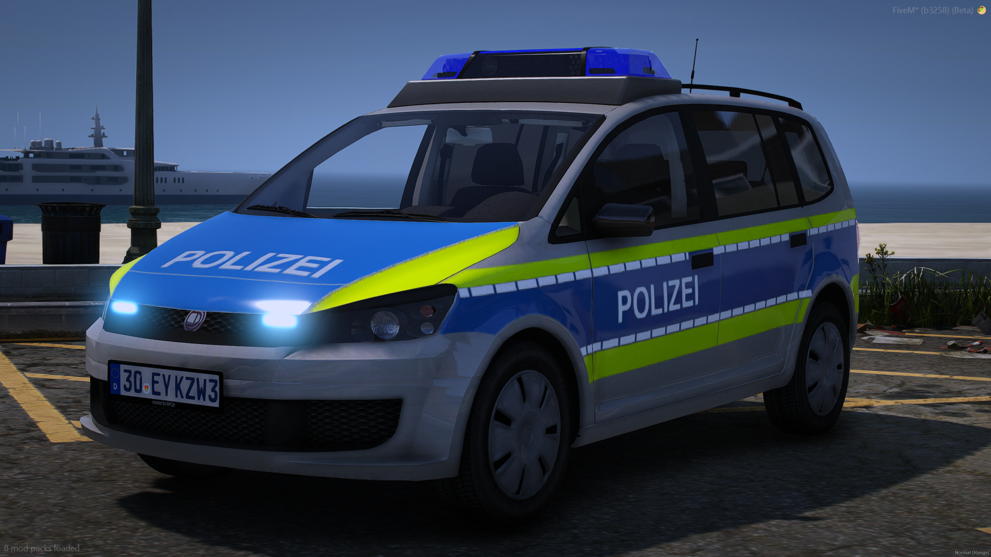 Declasse Mauri Polizei - FuStW