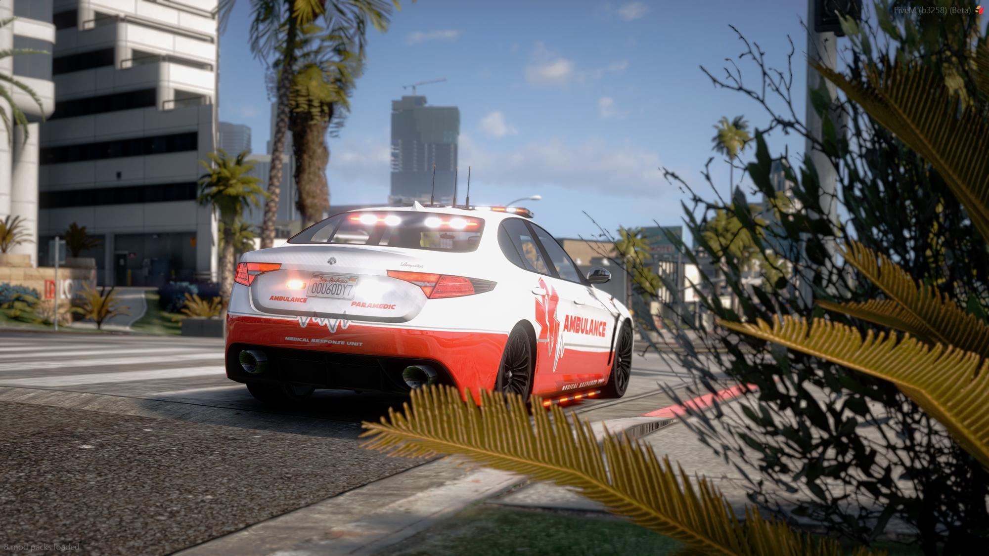 Lampadati Komoda Ambulance Version