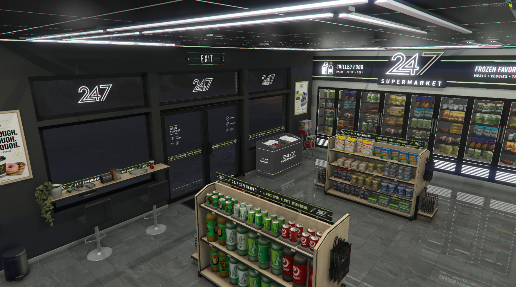 Modern 24/7 Supermarket