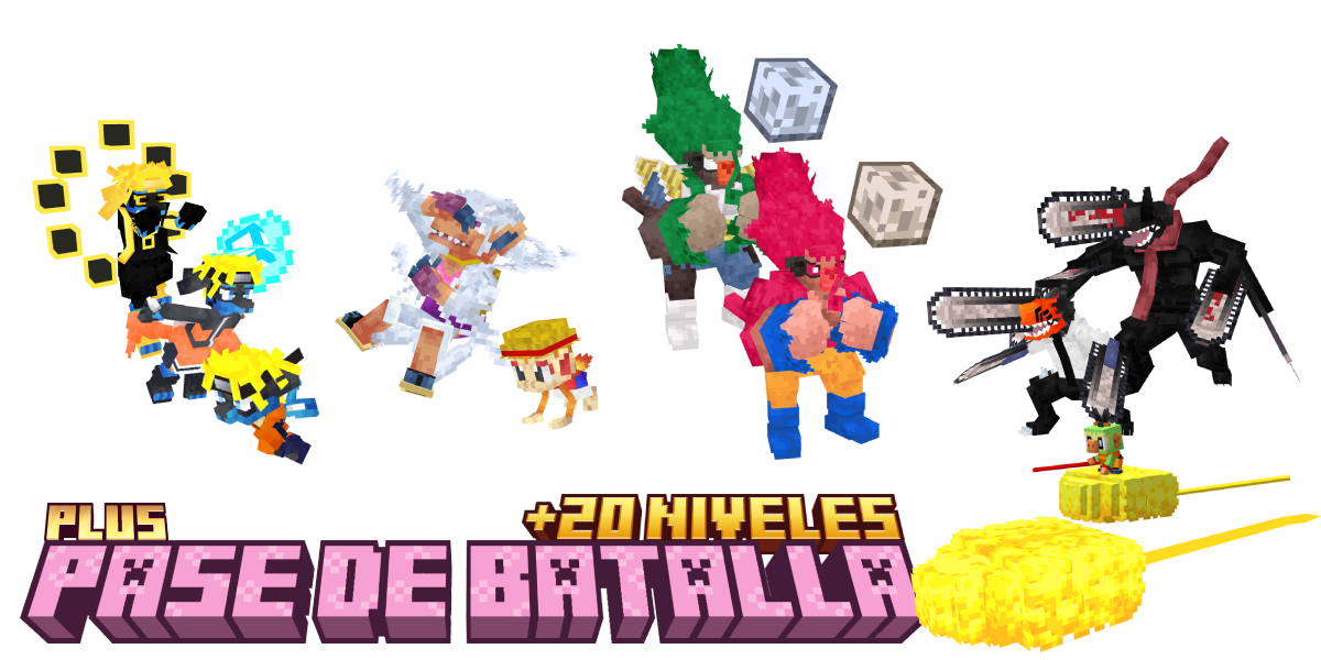 🎋 Pase Batalla Anime PLUS 🌟 + 20 NIVELES ⛩️