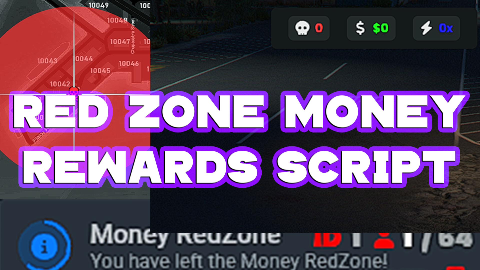 Red Zone Money Rewards Script