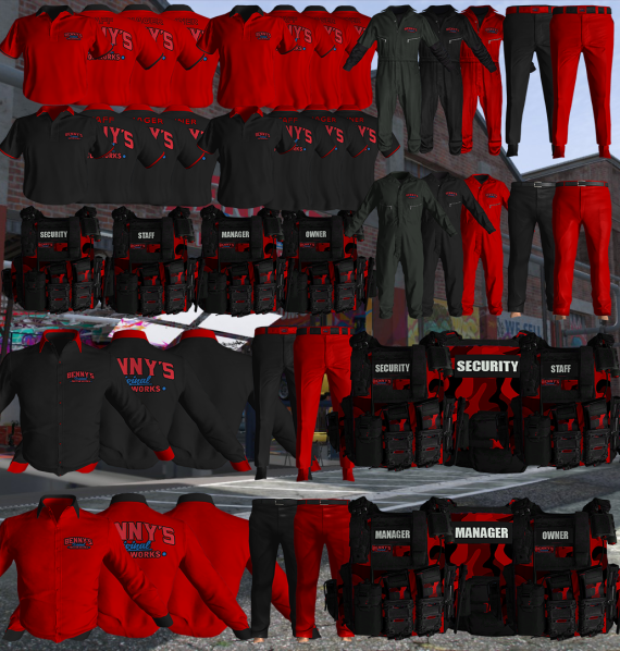 Benny's Customs Working Bundle [M+F]