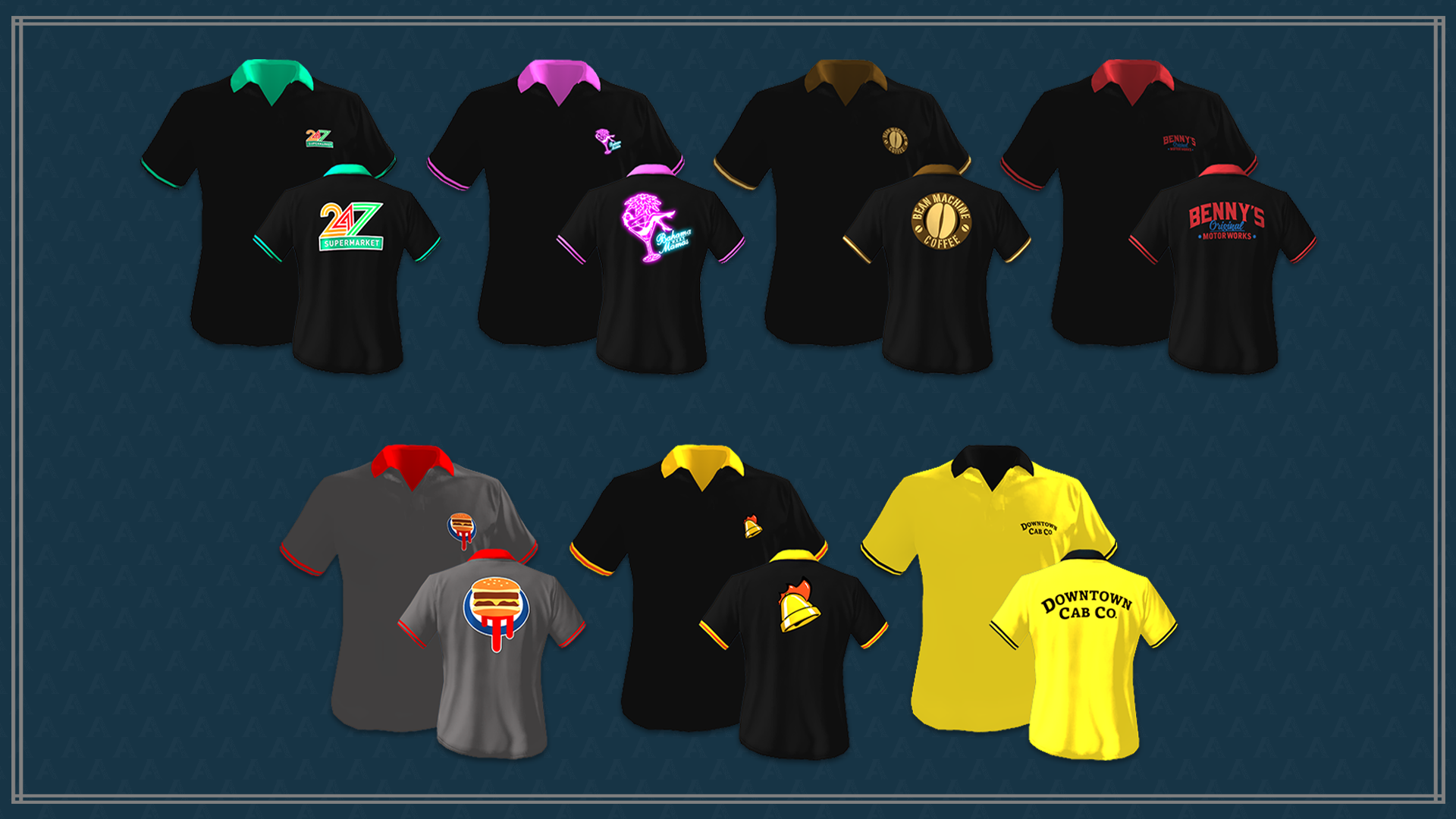 Lore-friendly Business Polo Shirts & Hats