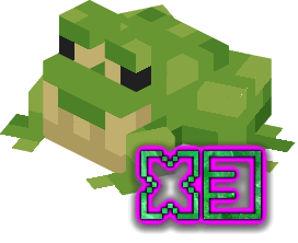 3x  Frog Nog Plushie Key