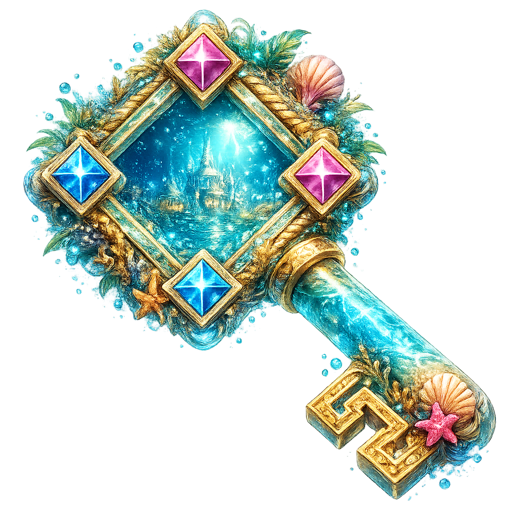 🌊1x ATLANTIS Key