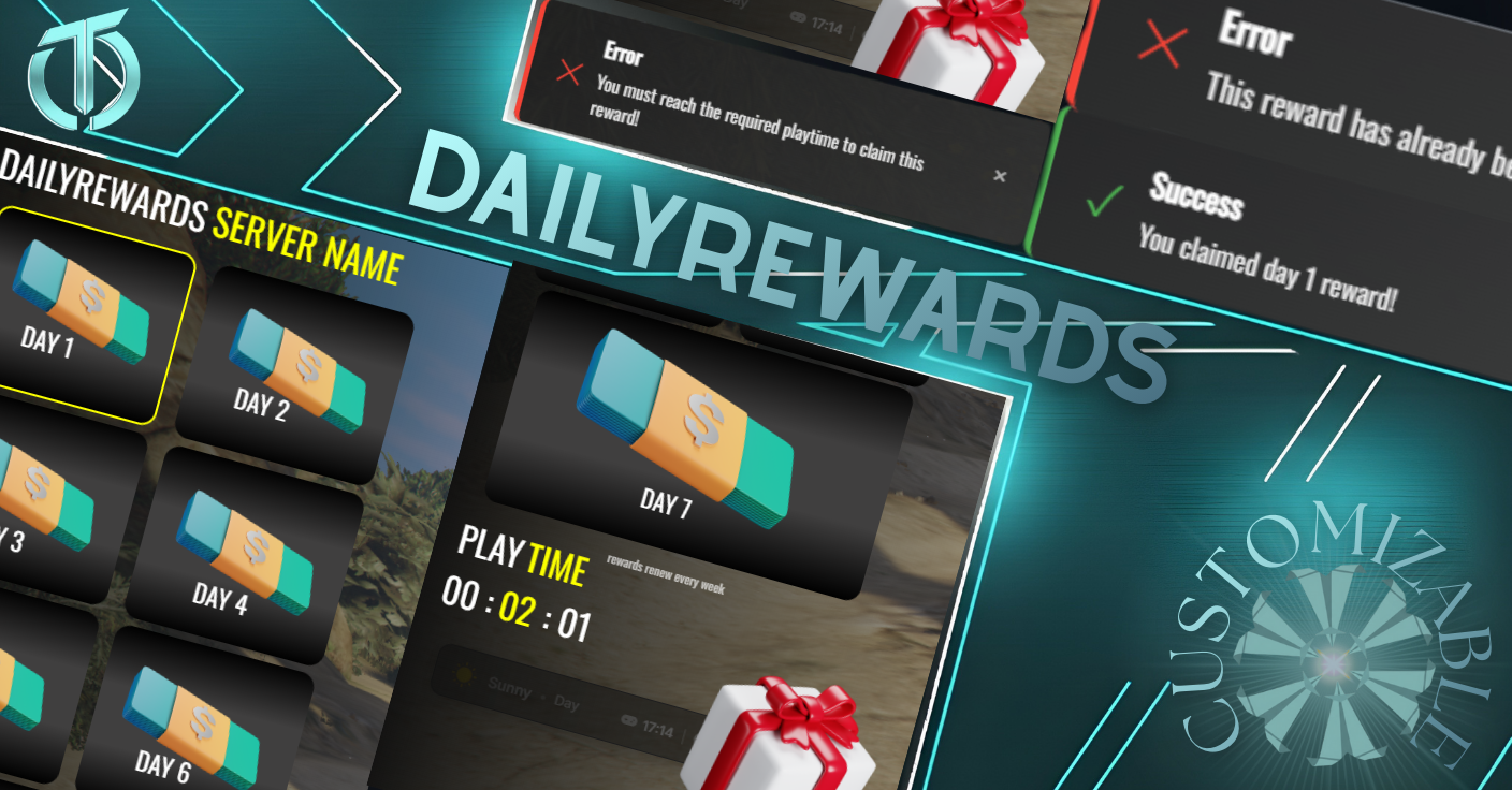 DAILYREWARDS [QB/QBX/ESX] [OPENSOURCE]