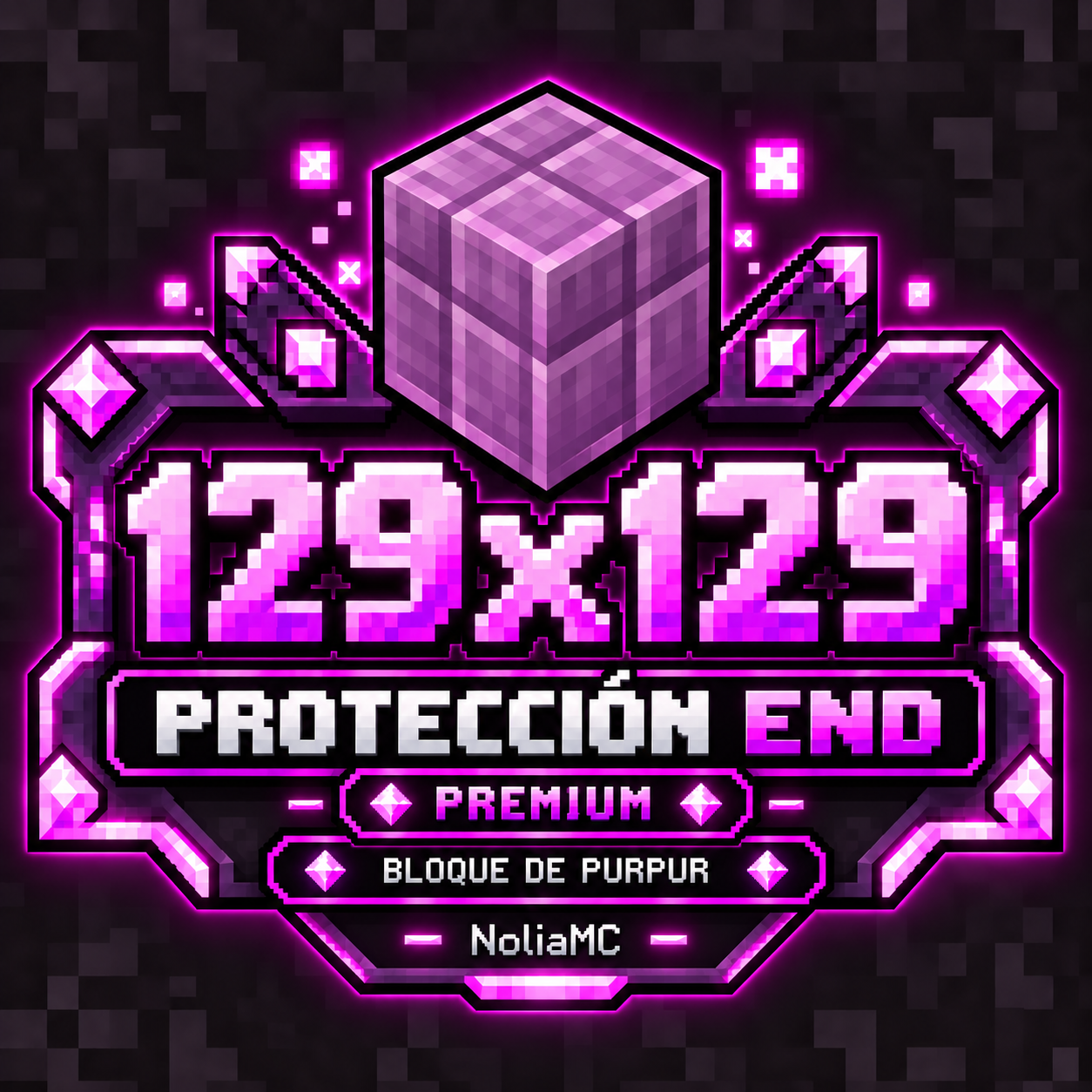 🌌 PROTECCIÓN END PRÉMIUM 129×129