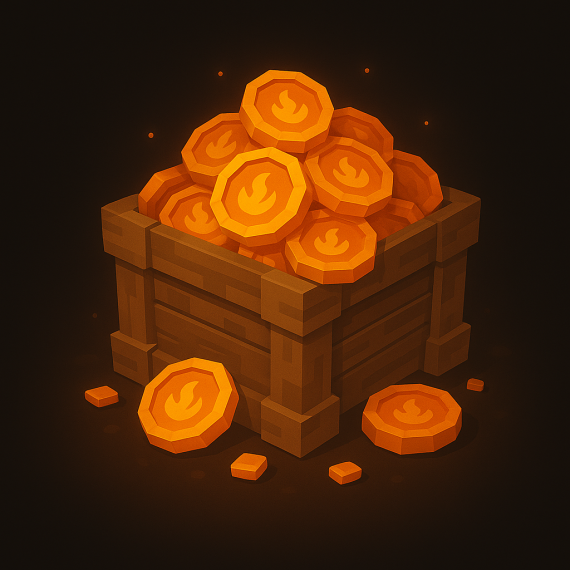 5,000 [+775 BONUS] Fury Coins - Pixelmon/Cobblemon