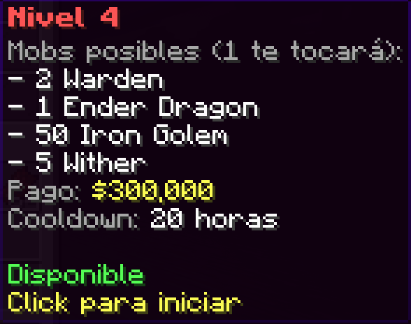 Misiones configurables (GUI + BossBar + Vault)