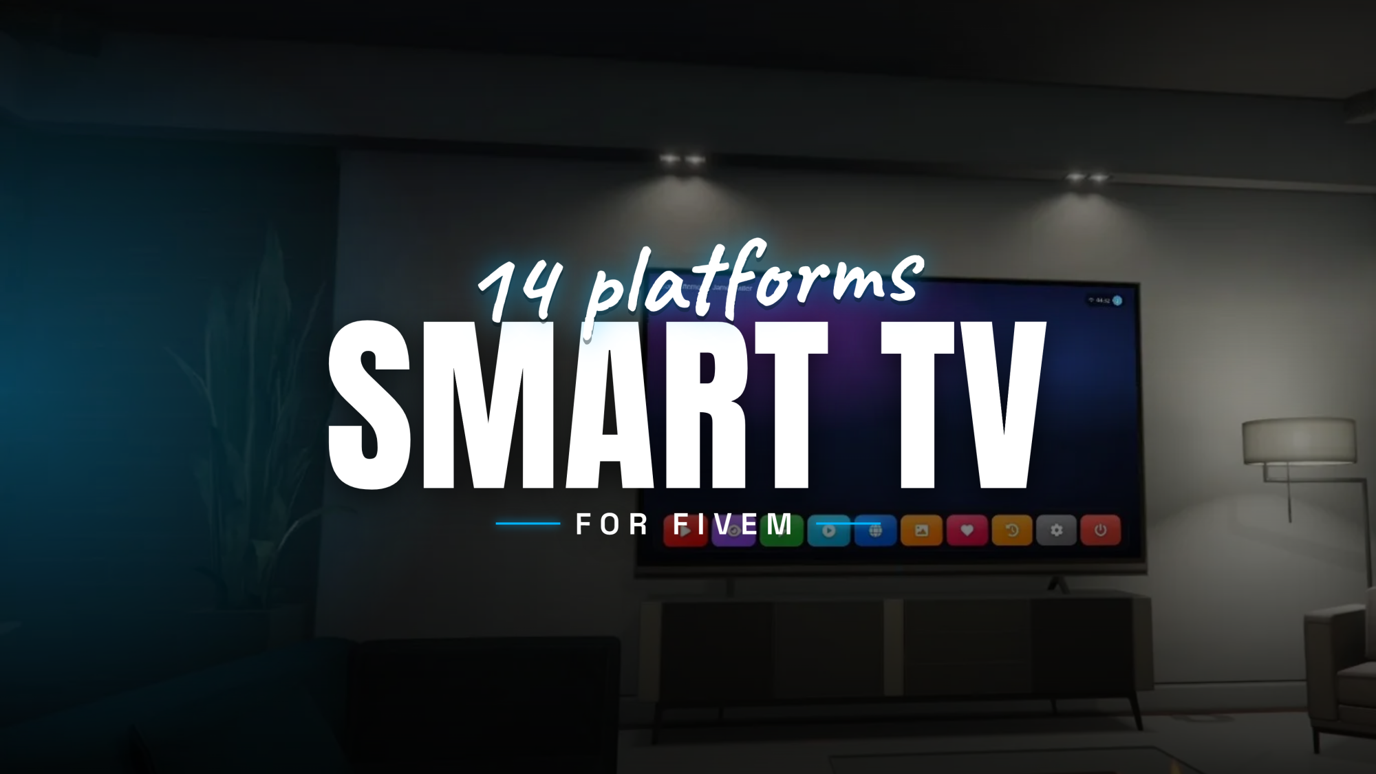 HZ-Television V3 — Smart TV, In-Vehicle TV, Billboards & Cinema (14 platforms)