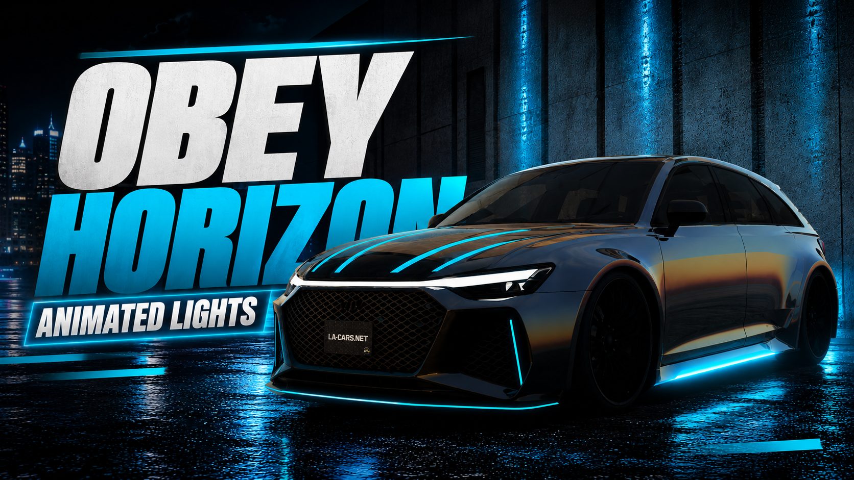 Obey Horizon Animated Lights