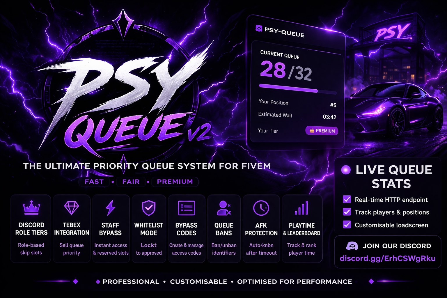 PSY-Queue v2