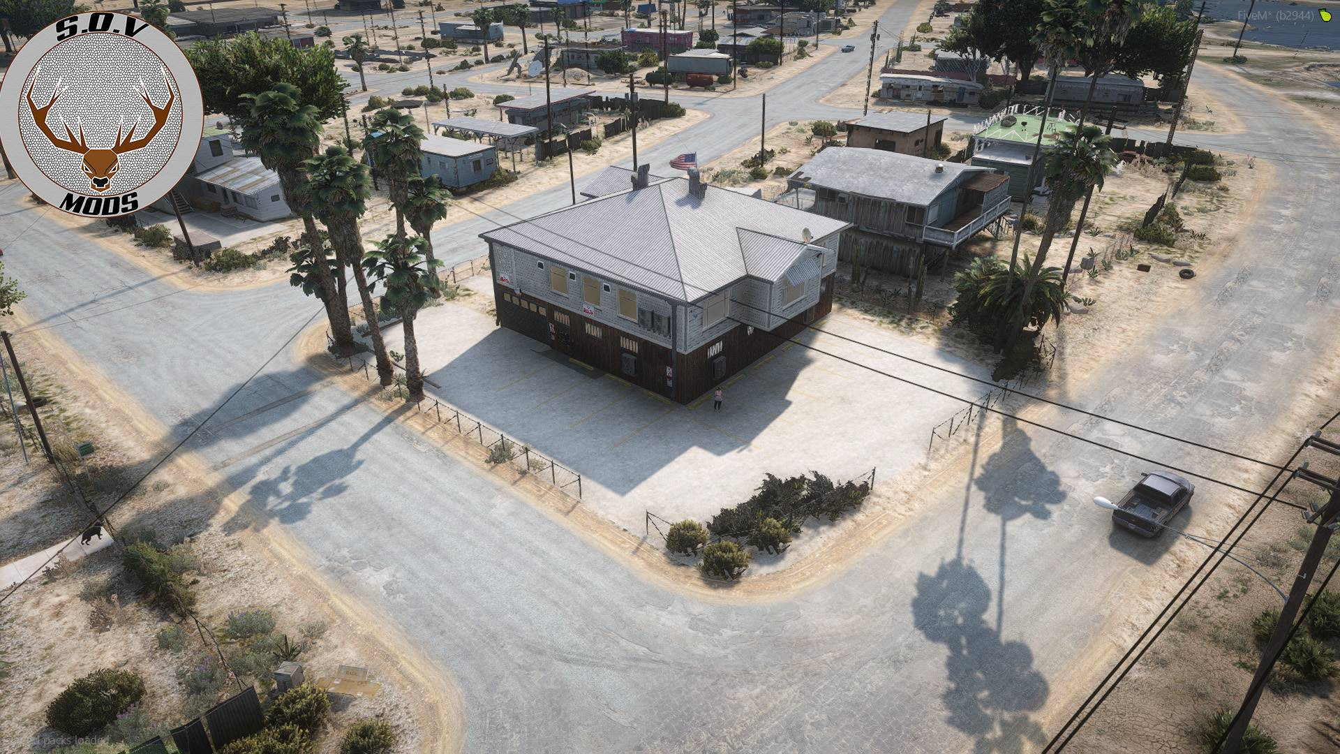 Sandy Shores Police Station 01