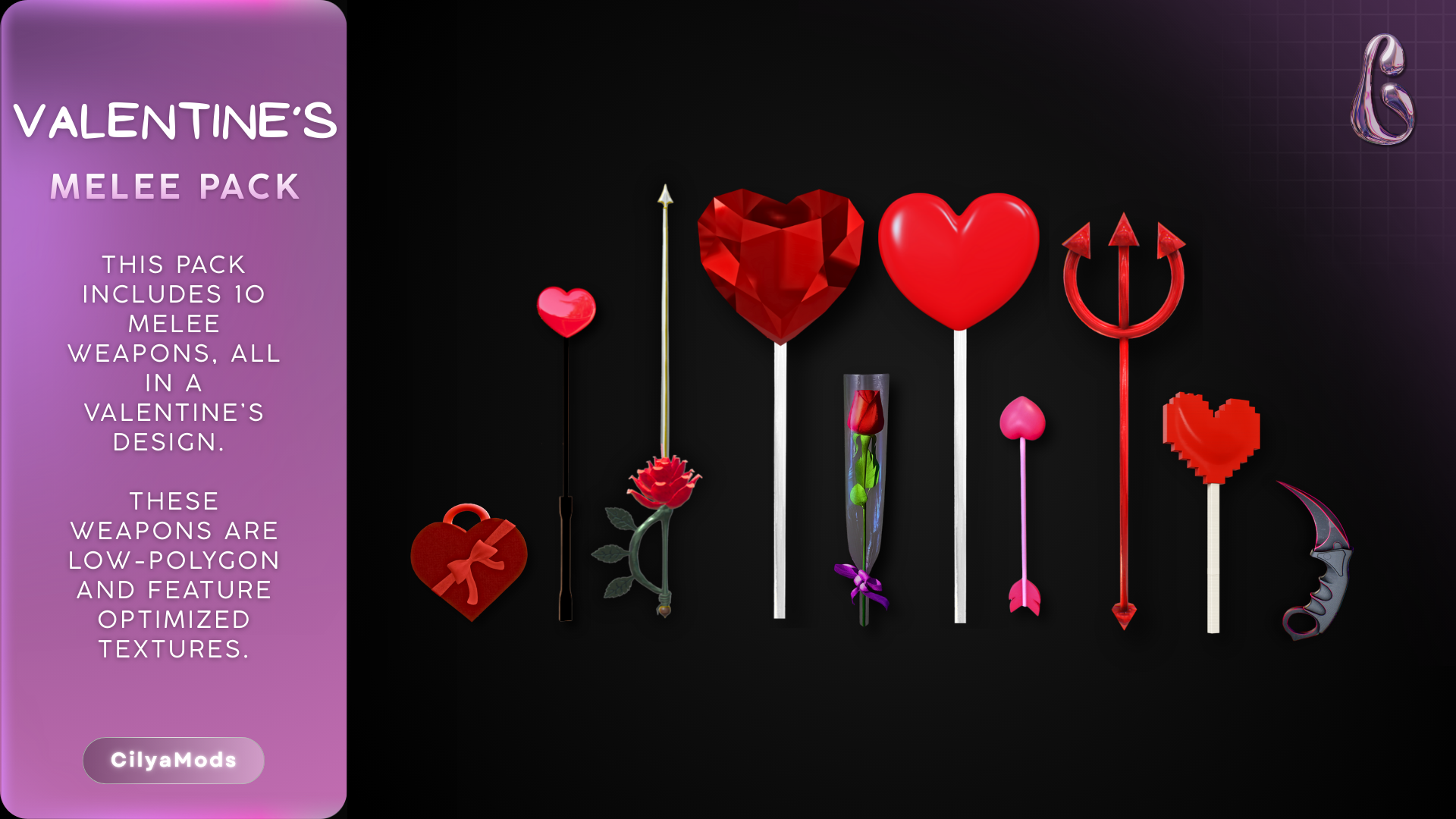 LF Valentine's Melee Pack
