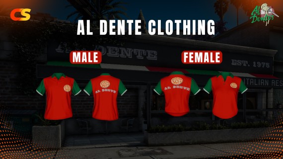 [Al Dente EUP] Male Female { CLOTHING}