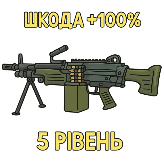 Покращення M249 на 14 днів