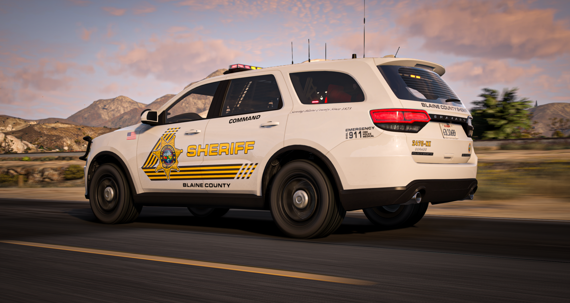 Bravado Dorado A/C Police Interceptor Utility (2023)