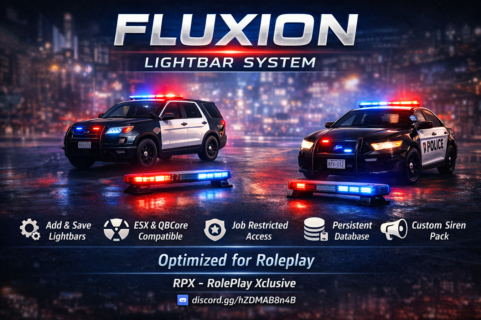 Lightbar System (ESX & QB)