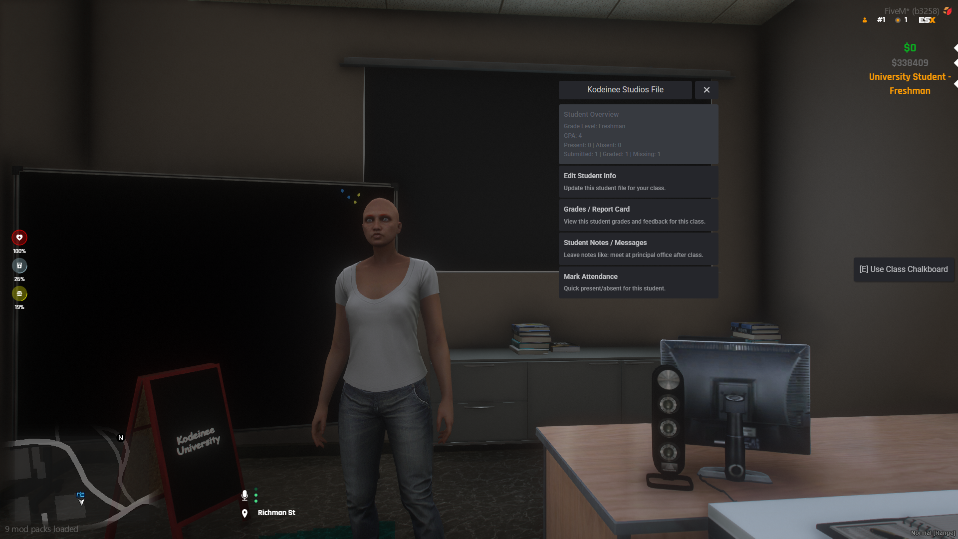 Advanced University/School  [ESX/QB/QBOX]