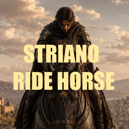 Striano Ride Horse (1 year) [+ 25 Rideable Peds]