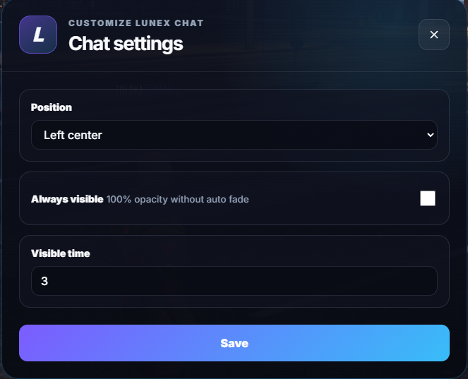 Lunex Chat
