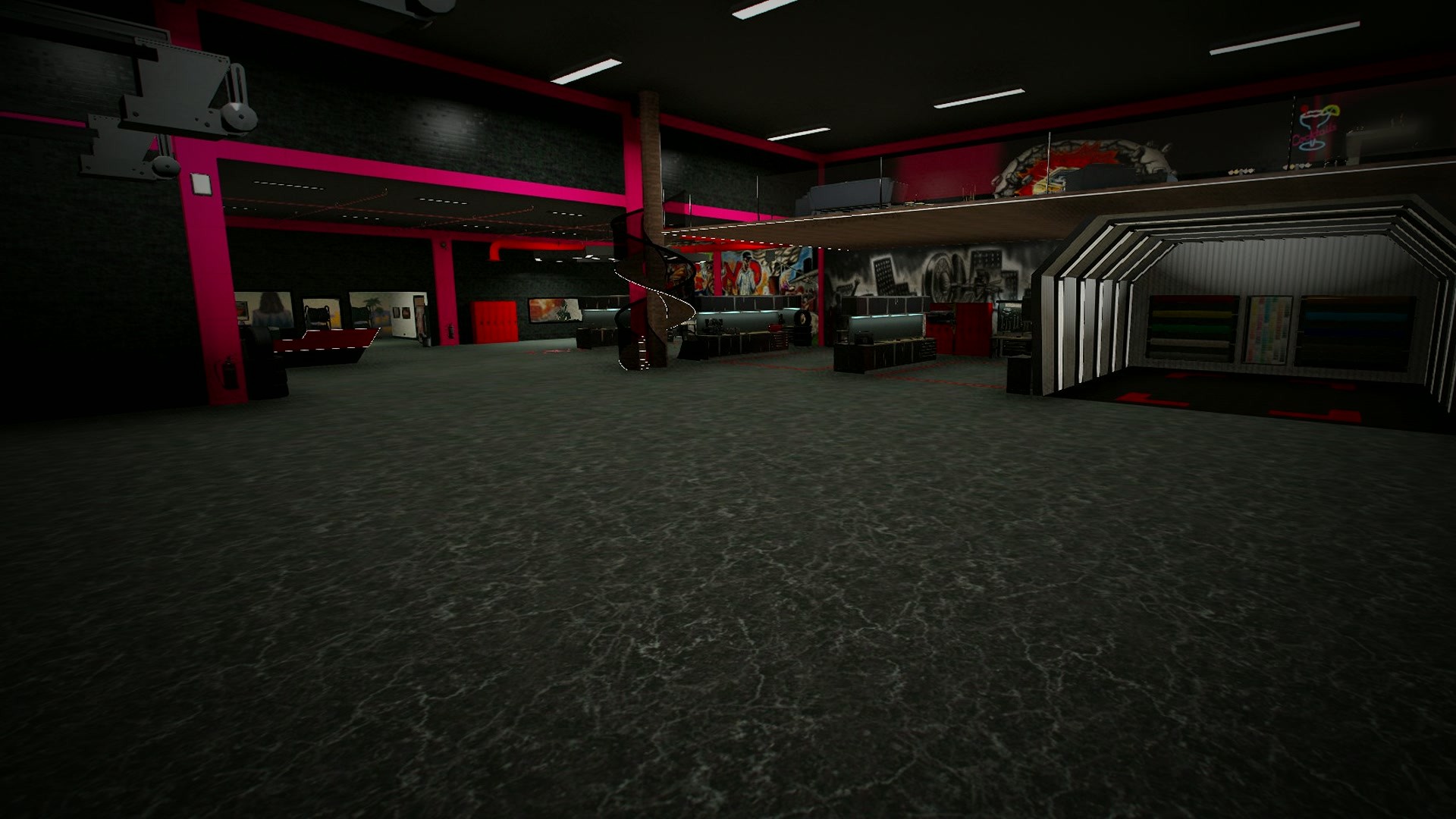 🏁 EngineX Motor-Works | FiveM Mechanic Shop MLO🏁 3