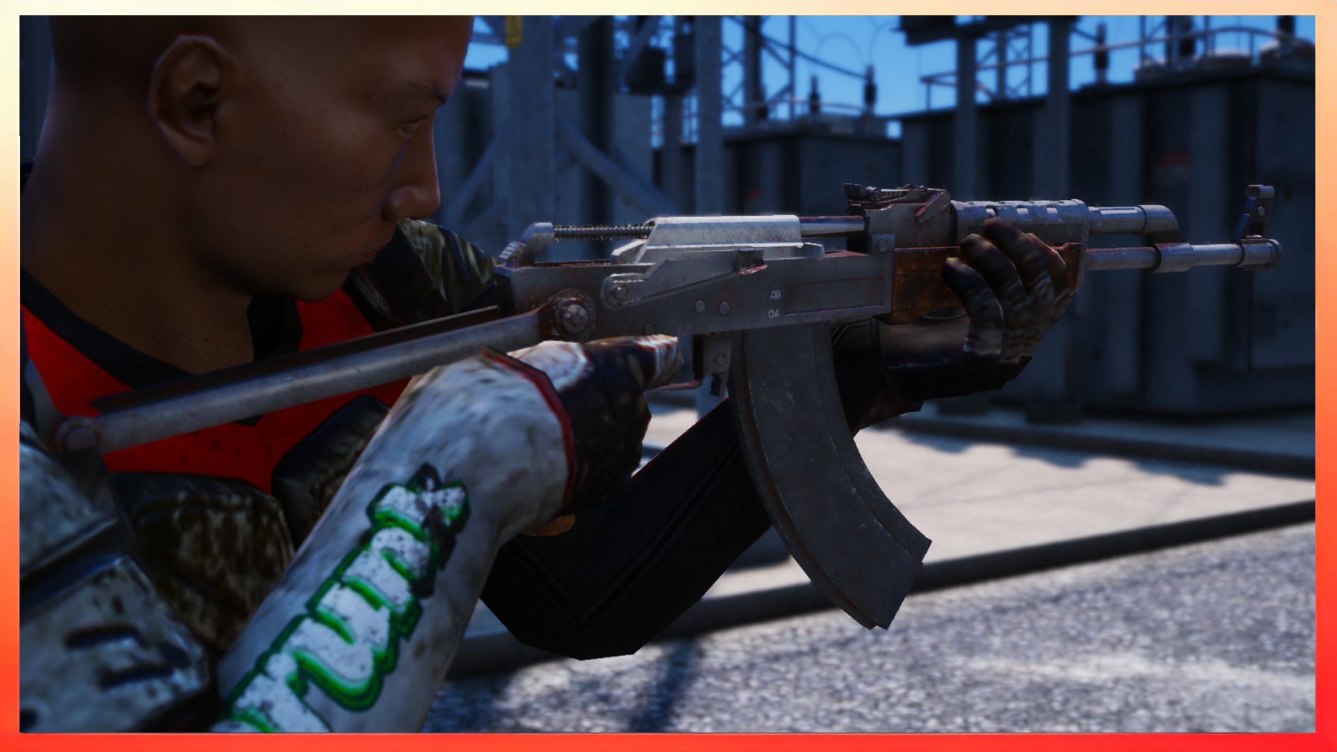 PostApo AKS | Custom Weapon