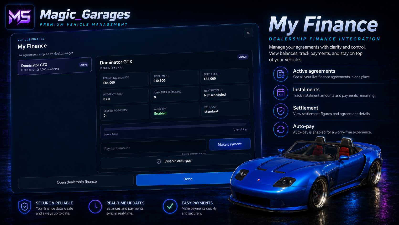 Magic Garages – Open Source