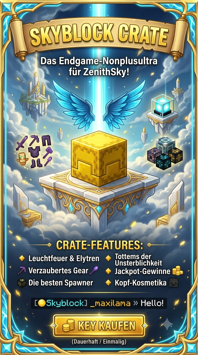 🌌 Skyblock Crate Key