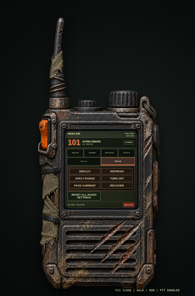 RS Zombie Radio | Recon | Apocalypse | SOS | Zombies | Walkie Talkie Radio