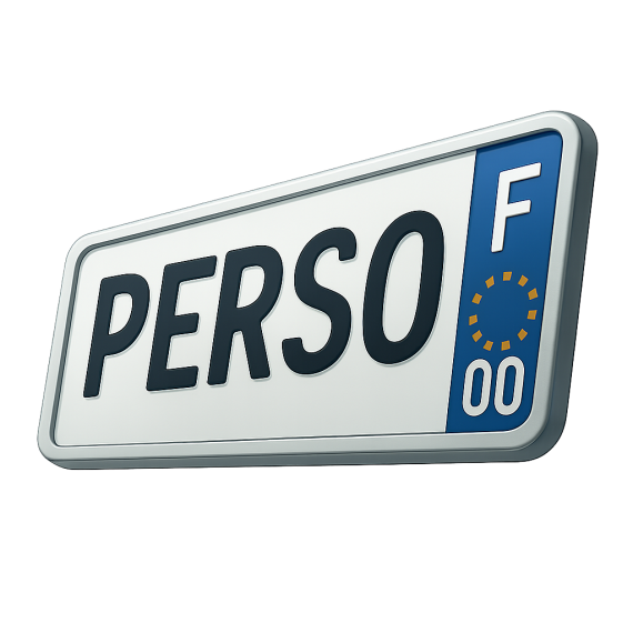 PLAQUE PERSO